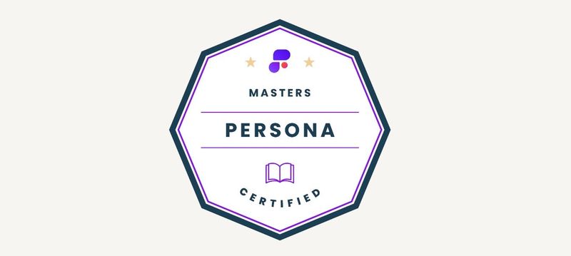 Take your personas to the next 
 level. Get persona certified