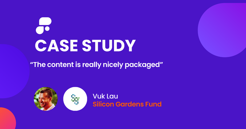 "The content is really nicely packaged"- Vuk Lau